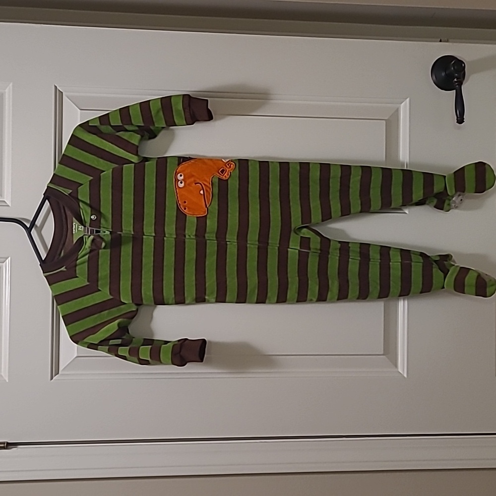 Carter's Dinosaur Fleece Footie Pajamas 24m